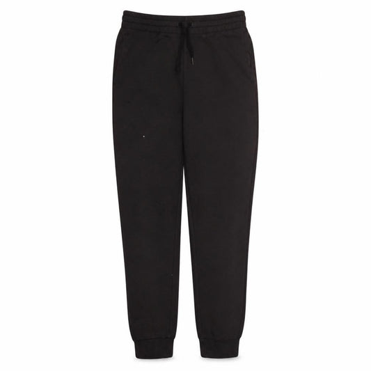 Adidas Womens Black Jogger Trousers Size 12-14 Cotton Blend