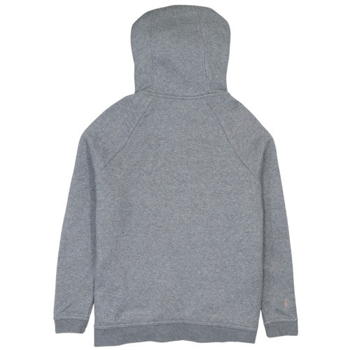 Nike Men's Grey XL Pullover Hoodie with Logo Print