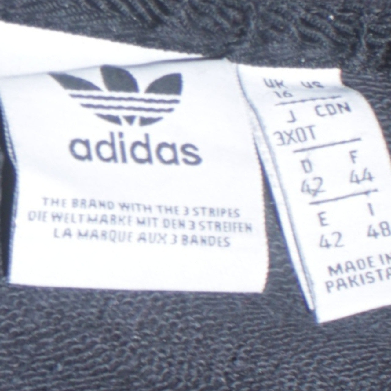Adidas Women Black Hooded Pullover Hoodie UK 16 with Logo Tape Detail