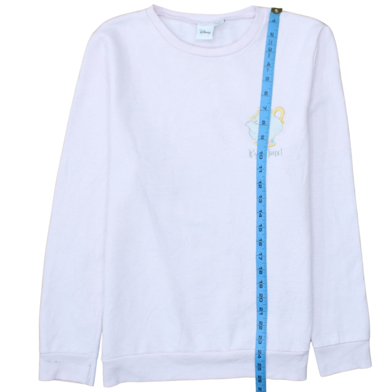 Primark Disney Women's White Beauty and the Beast Sweatshirt Size 10