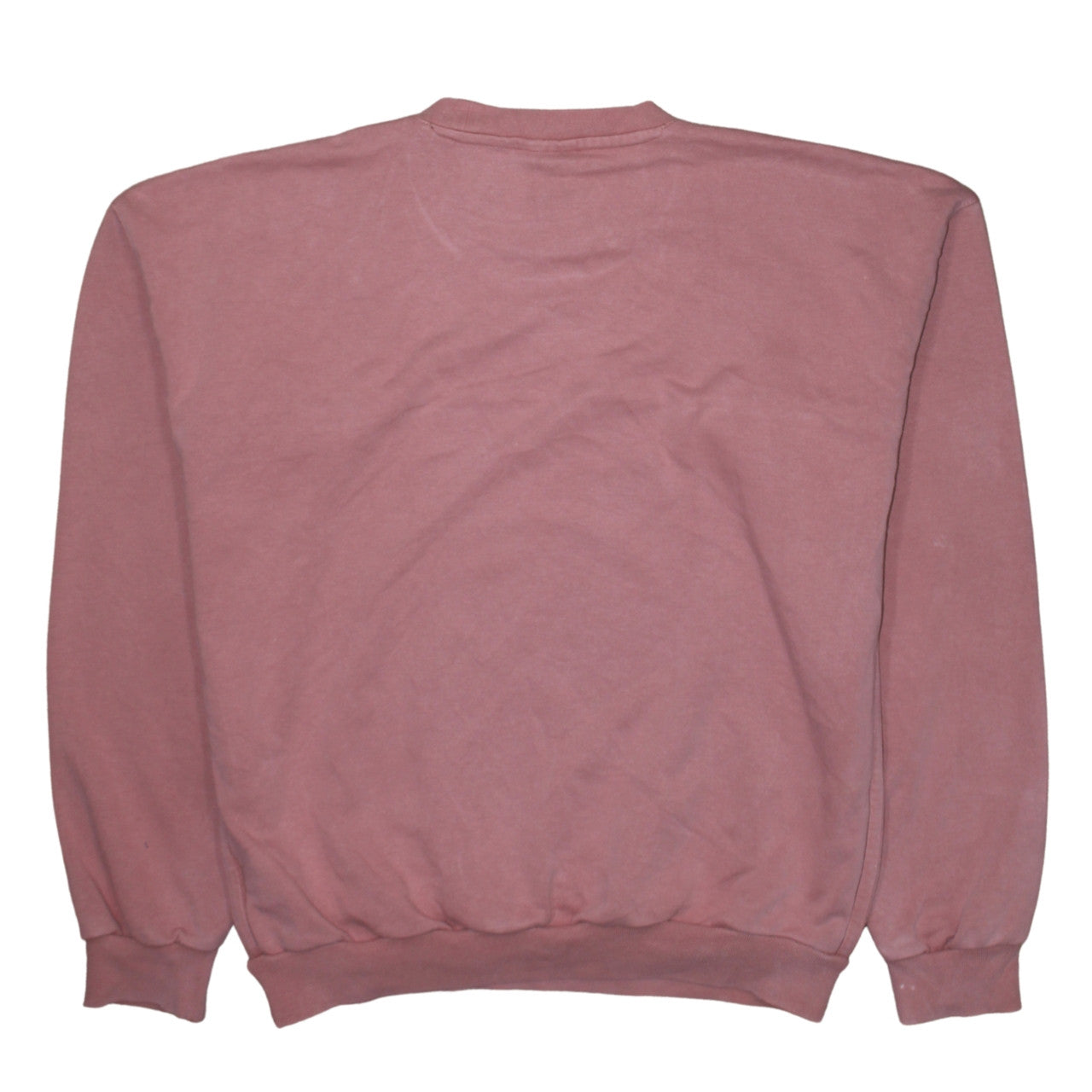 adidas Men's Pink Crew Neck Pullover Sweatshirt Size S