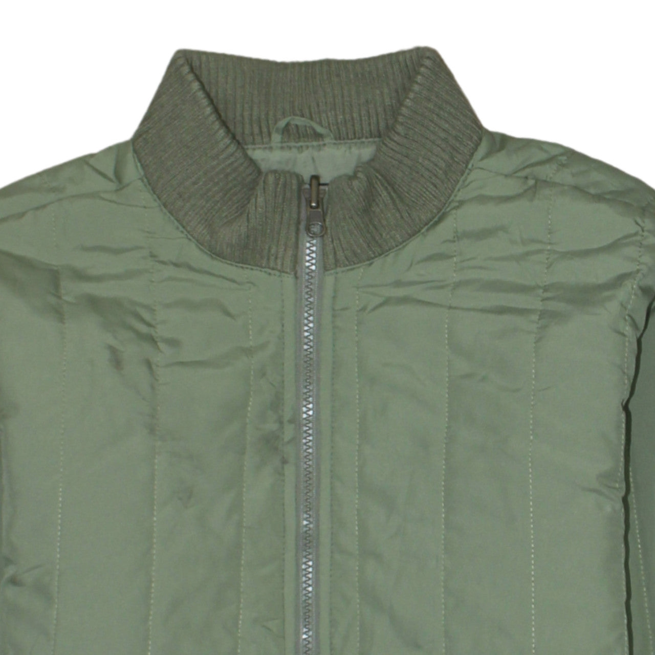 GAP Kids Boys Green Bomber Jacket Size 13 Years Full Zip Nylon