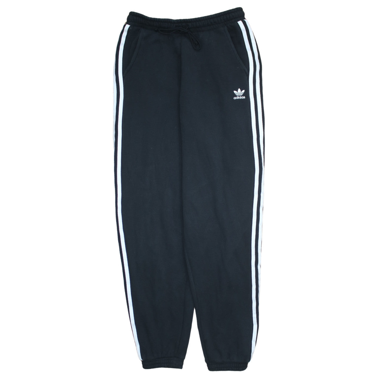 Adidas Womens Black Jogger Trousers Size 10 Regular Fit