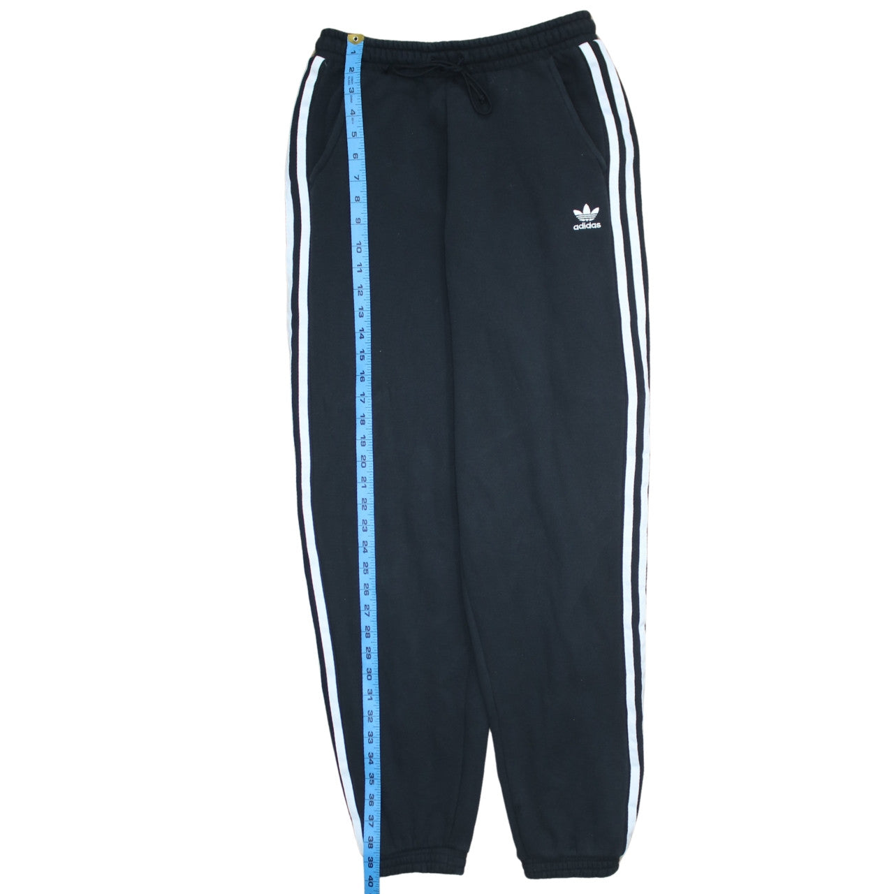 Adidas Womens Black Jogger Trousers Size 10 Regular Fit