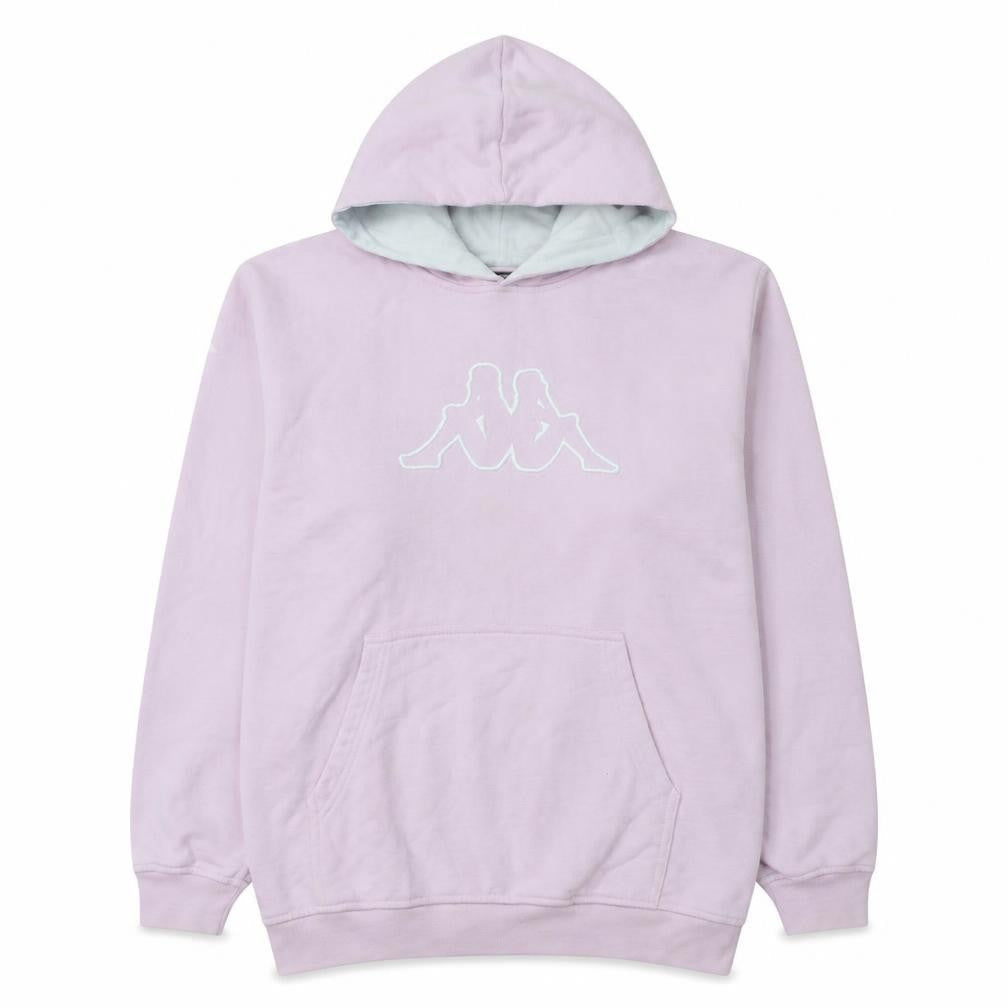 Kappa Womens Pink Pullover Hoodie XXL Cotton Blend Casual