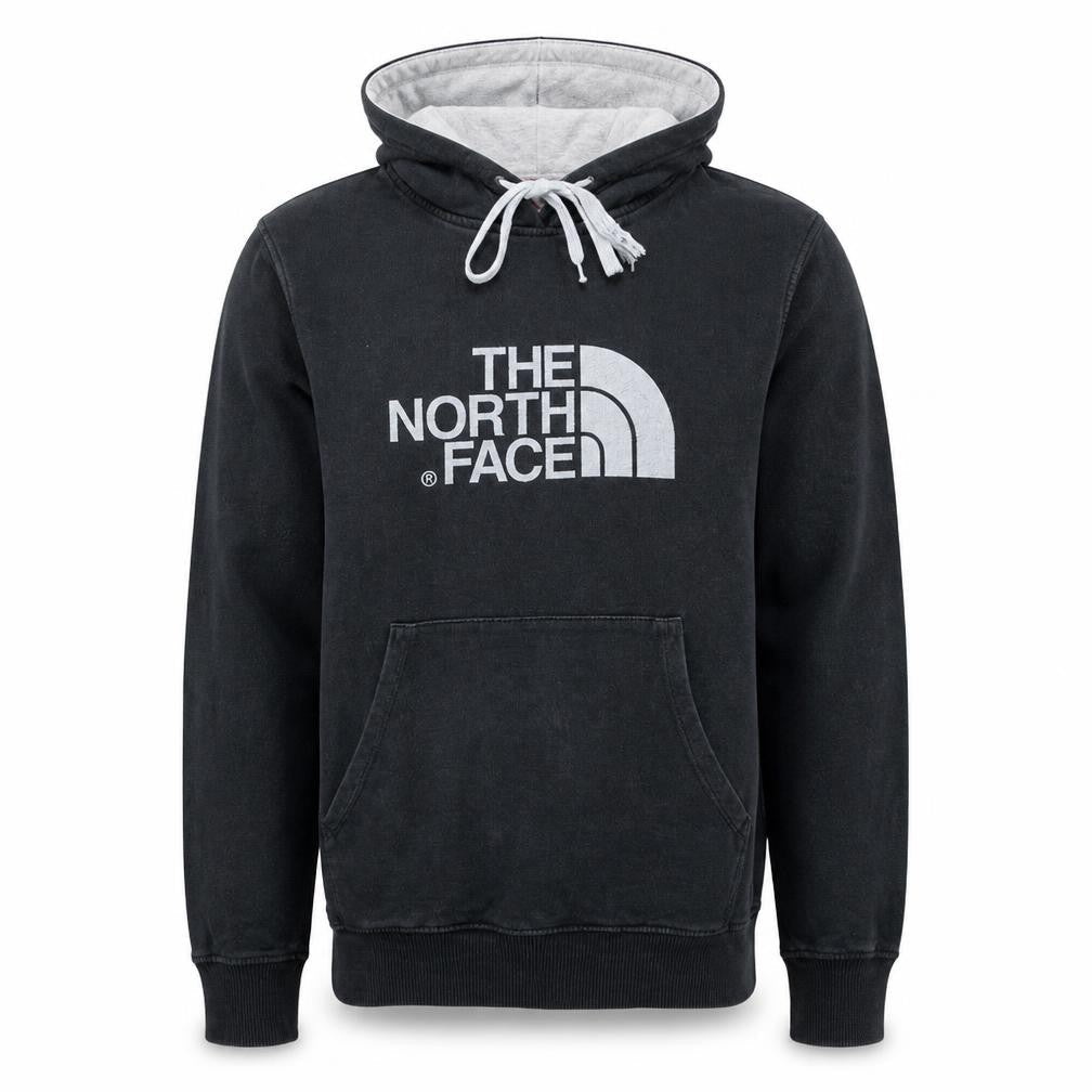 The North Face Mens Black Pullover Hoodie Size S Classic Fleece
