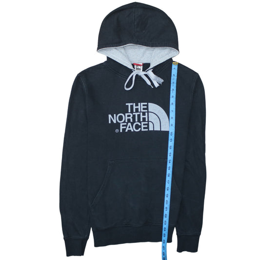 The North Face Mens Black Pullover Hoodie Size S Classic Fleece