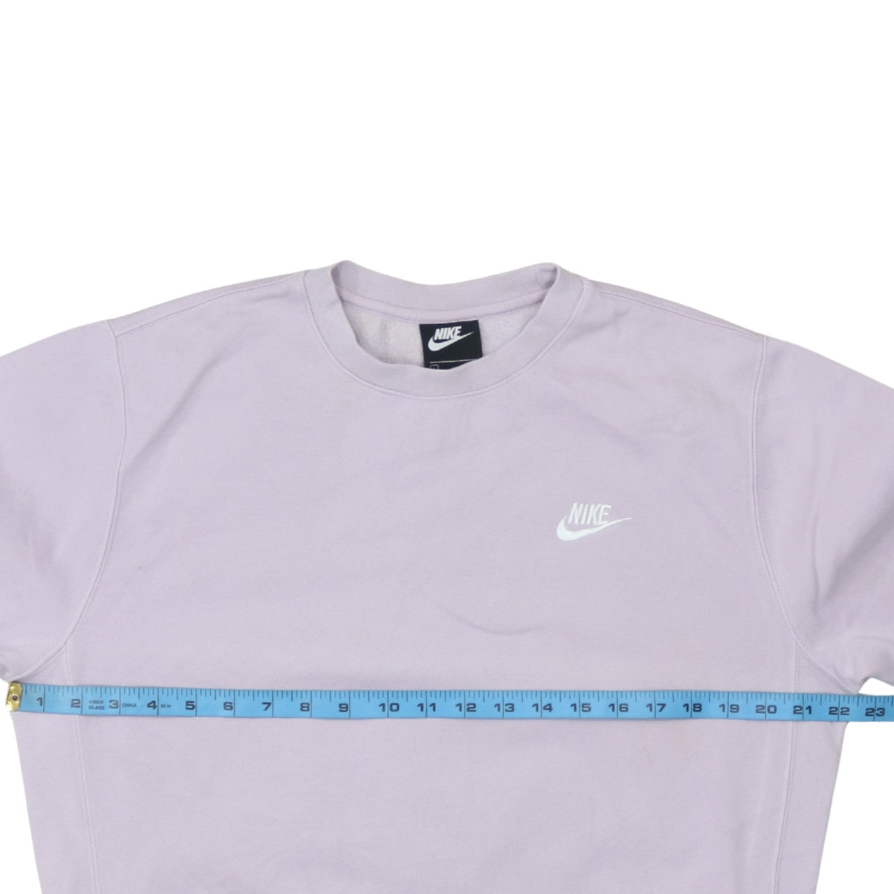 Nike Women’s Lilac Crew Neck Pullover Sweatshirt Small 80% Cotton