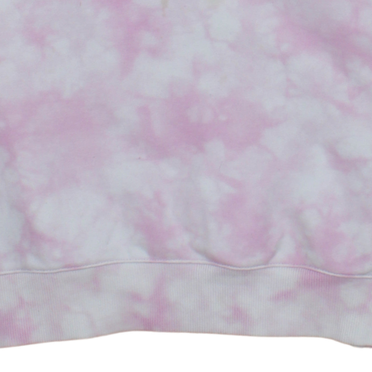 Champion Women's Pink Tie-Dye Pullover Sweatshirt Small Cotton Blend