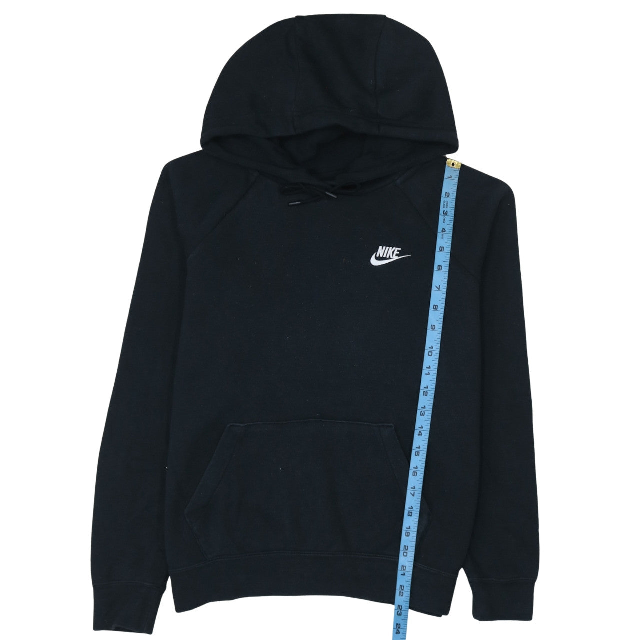 Nike Men's Black Pullover Hoodie Size S Hooded Fleece Sweatshirt
