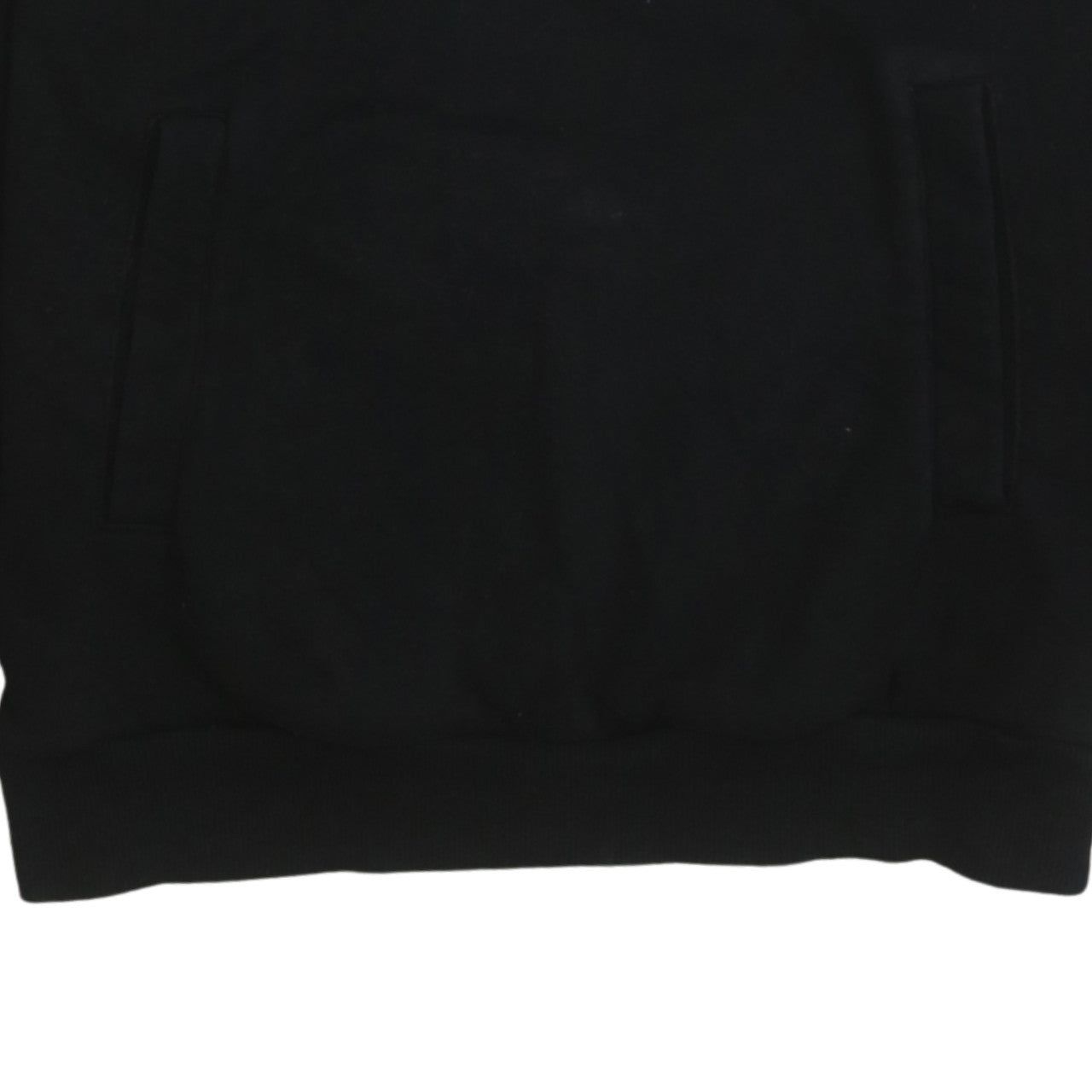 Puma Men's Black Small 1/4 Zip Logo Fleece Sweatshirt