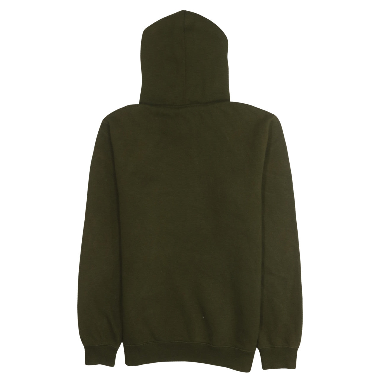 Champion Men’s Green Pullover Hoodie Large Logo Cotton Blend