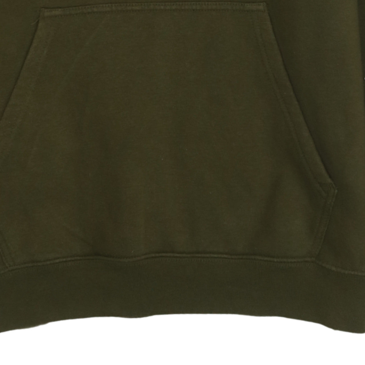Champion Men’s Green Pullover Hoodie Large Logo Cotton Blend