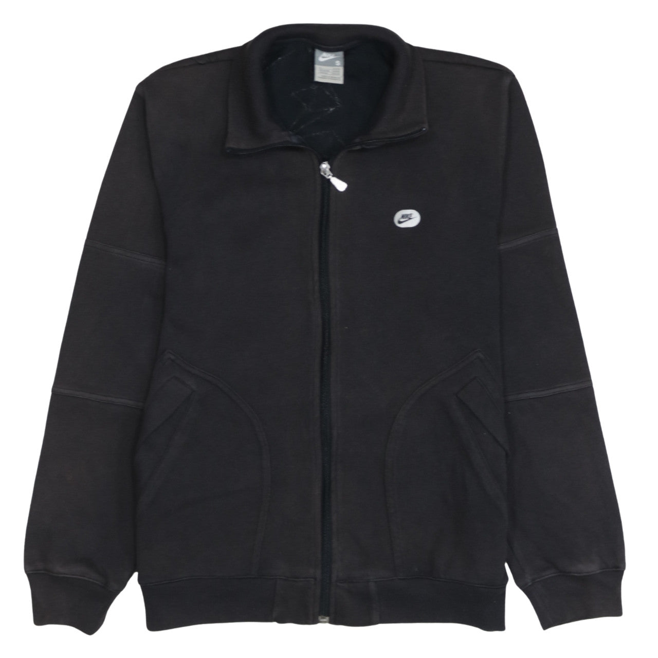 Nike Men's Black Small Full Zip Track Jacket