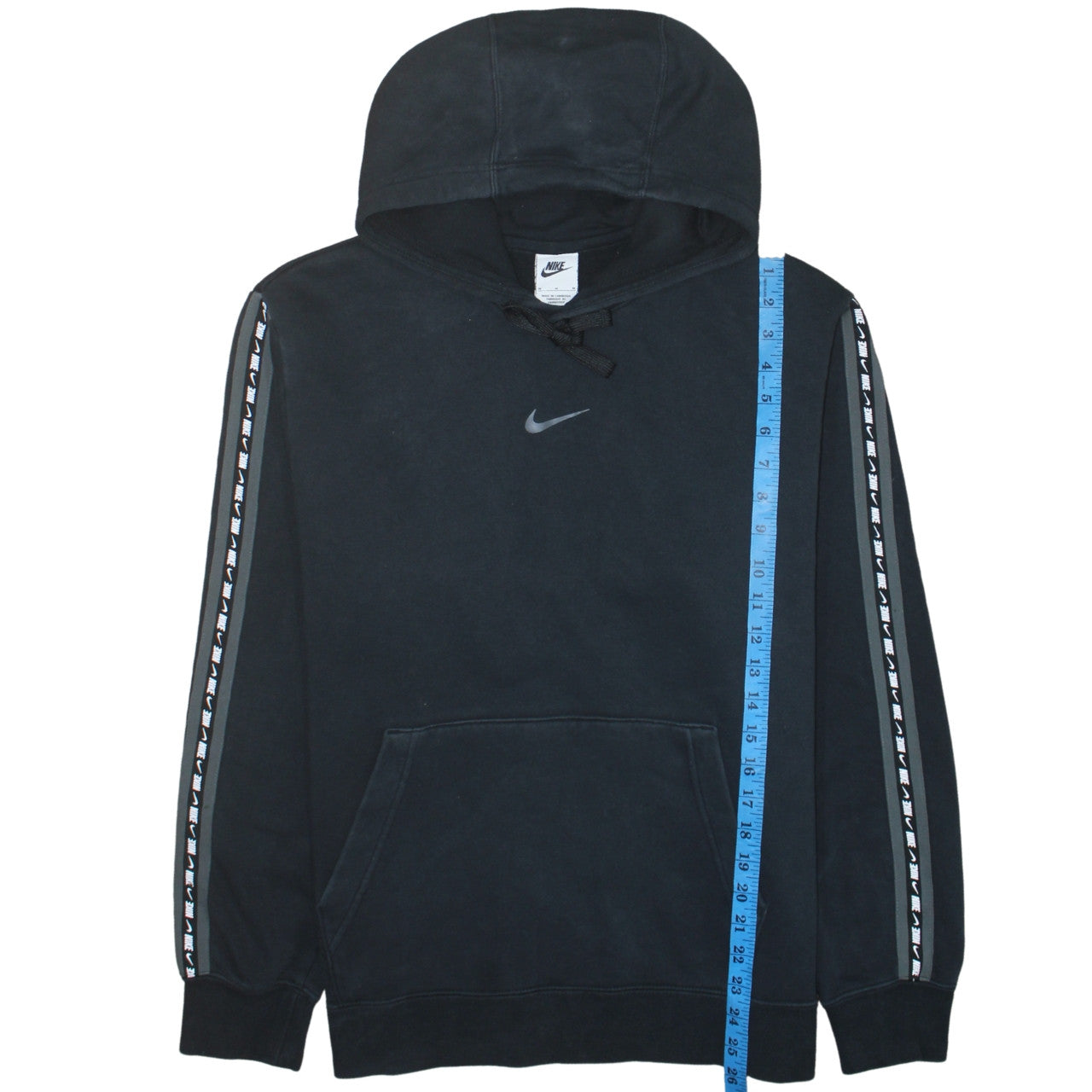 Nike Men's Black Pullover Hoodie M Graphic Fleece Sportswear