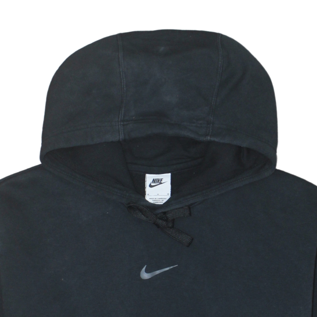 Nike Men's Black Pullover Hoodie M Graphic Fleece Sportswear