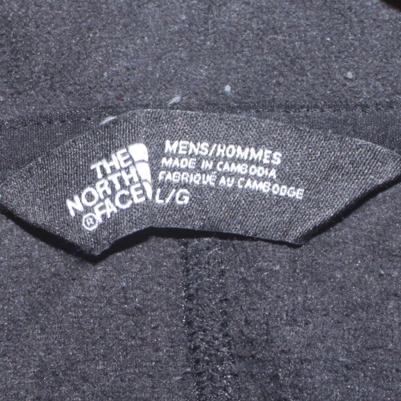 The North Face Mens Black Fleece 1/2 Zip Pullover Sweatshirt L