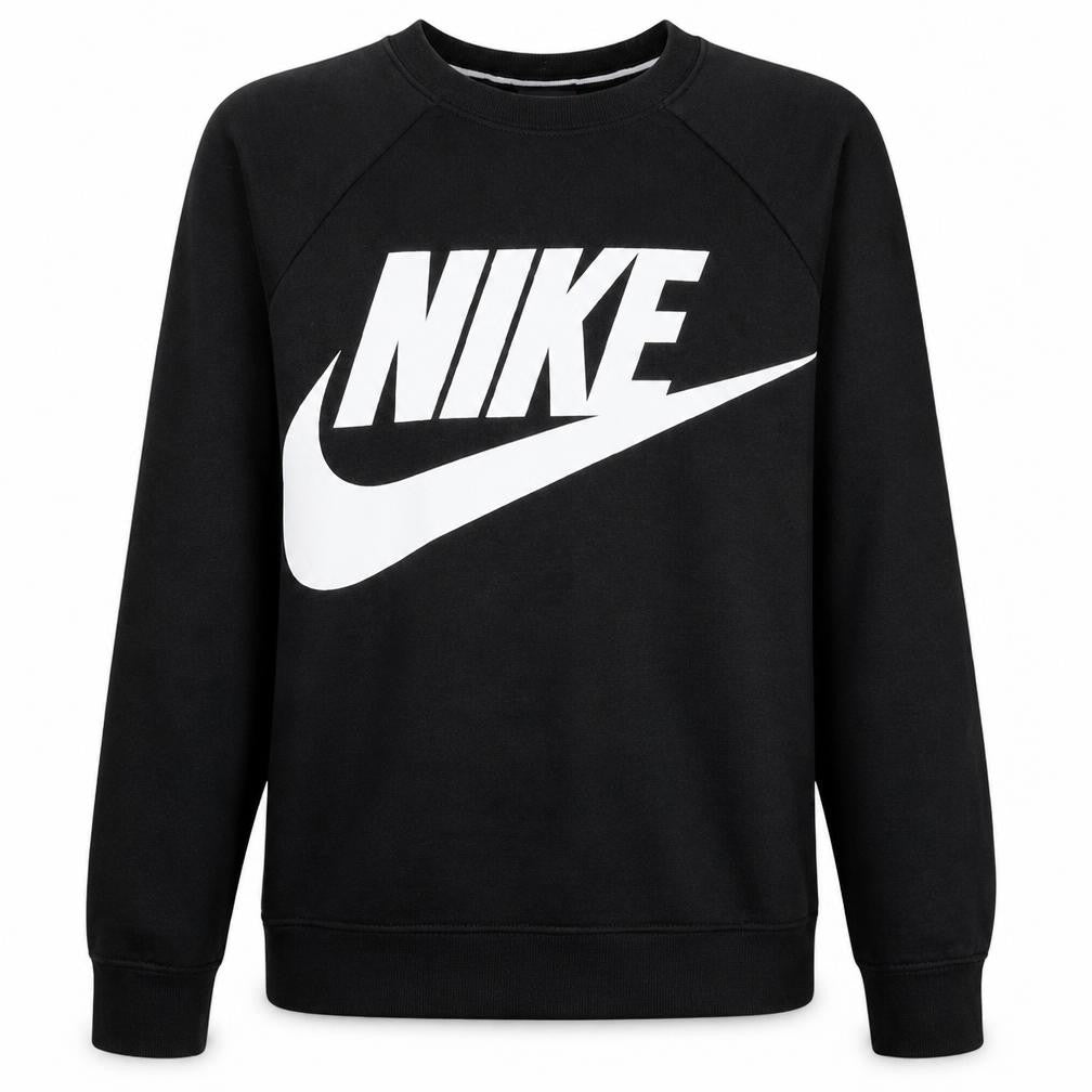 Nike Men's Black Small Pullover Crew Neck Graphic Sweatshirt