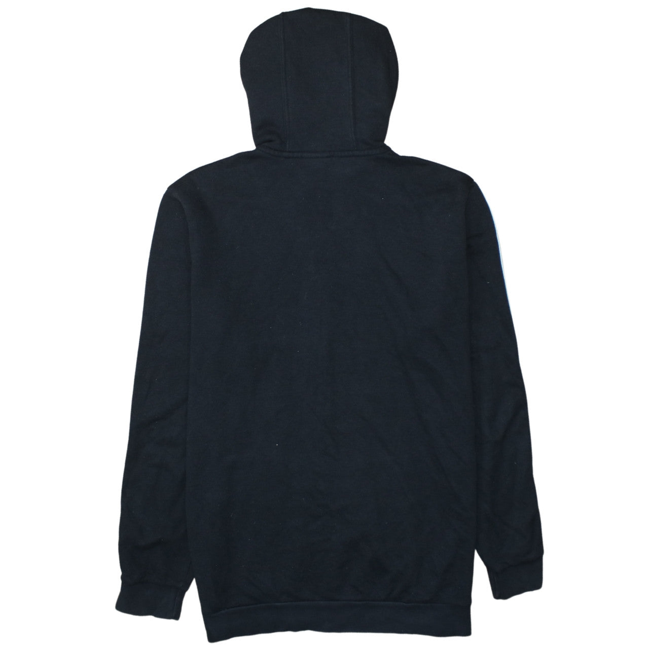 adidas Boys Black Full Zip Hoodie 16 Years Fleece Sports Sweatshirt