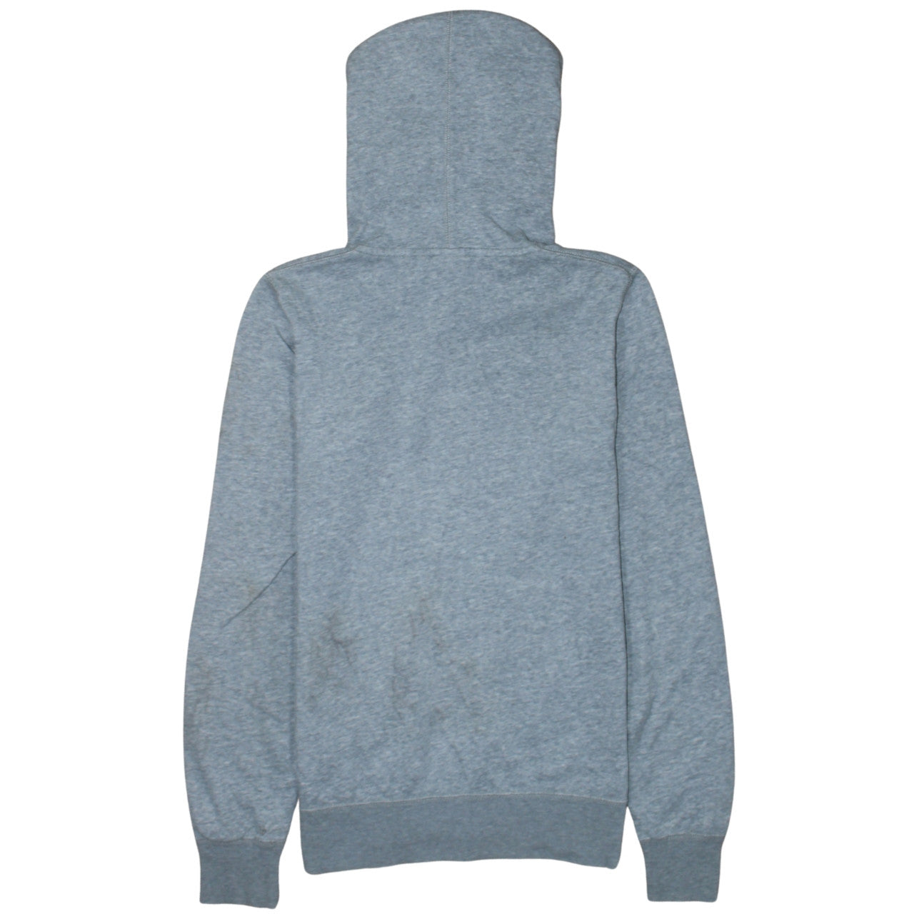 Nike Men's Grey Full Zip Hoodie S Regular Fit Sportswear