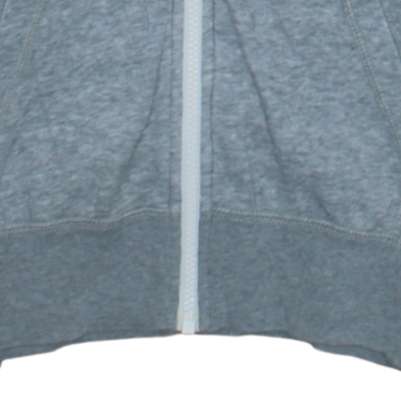 Nike Men's Grey Full Zip Hoodie S Regular Fit Sportswear