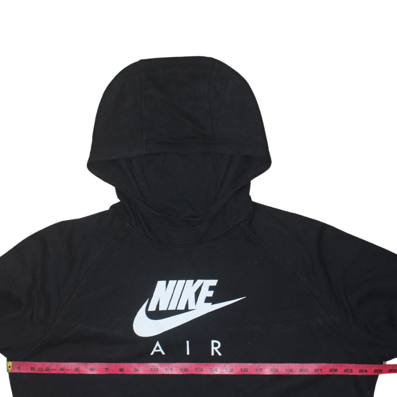 Nike Women’s Black XL Pullover Hoodie Air Logo Raglan Sleeve