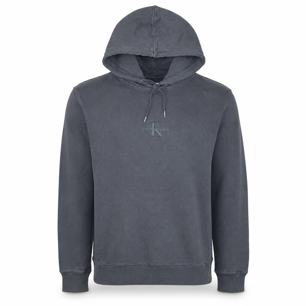 Calvin Klein Jeans Men's Grey Pullover Hoodie Size S Cotton Blend