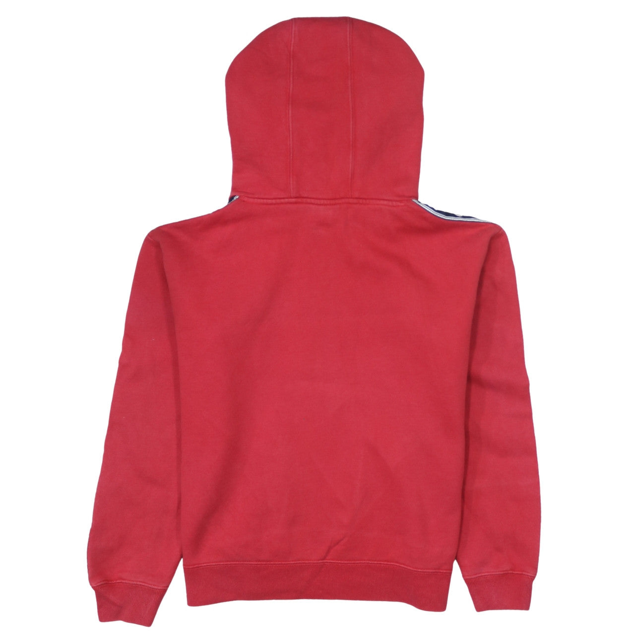 Champion Women's Red Hoodie Size XL Logo Tape Sleeve Pullover