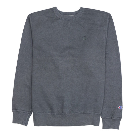 Champion Men's Grey Small Pullover Crew Neck Sweatshirt