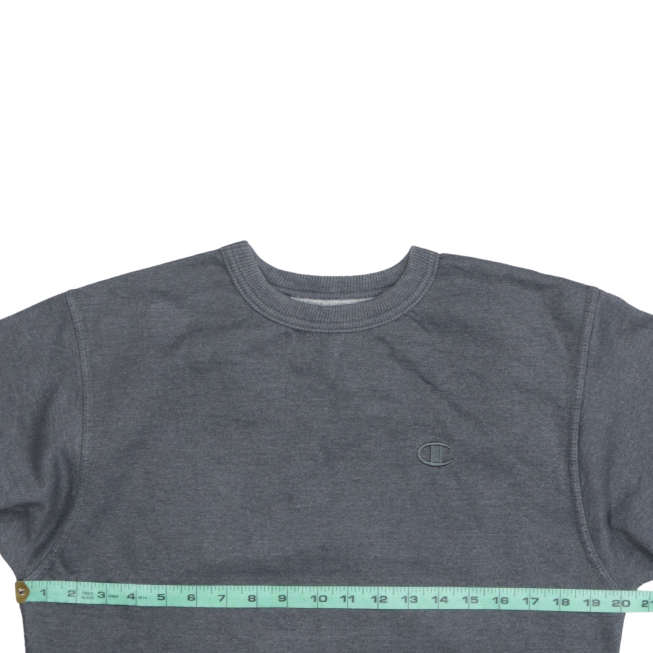 Champion Men's Grey Small Pullover Crew Neck Sweatshirt
