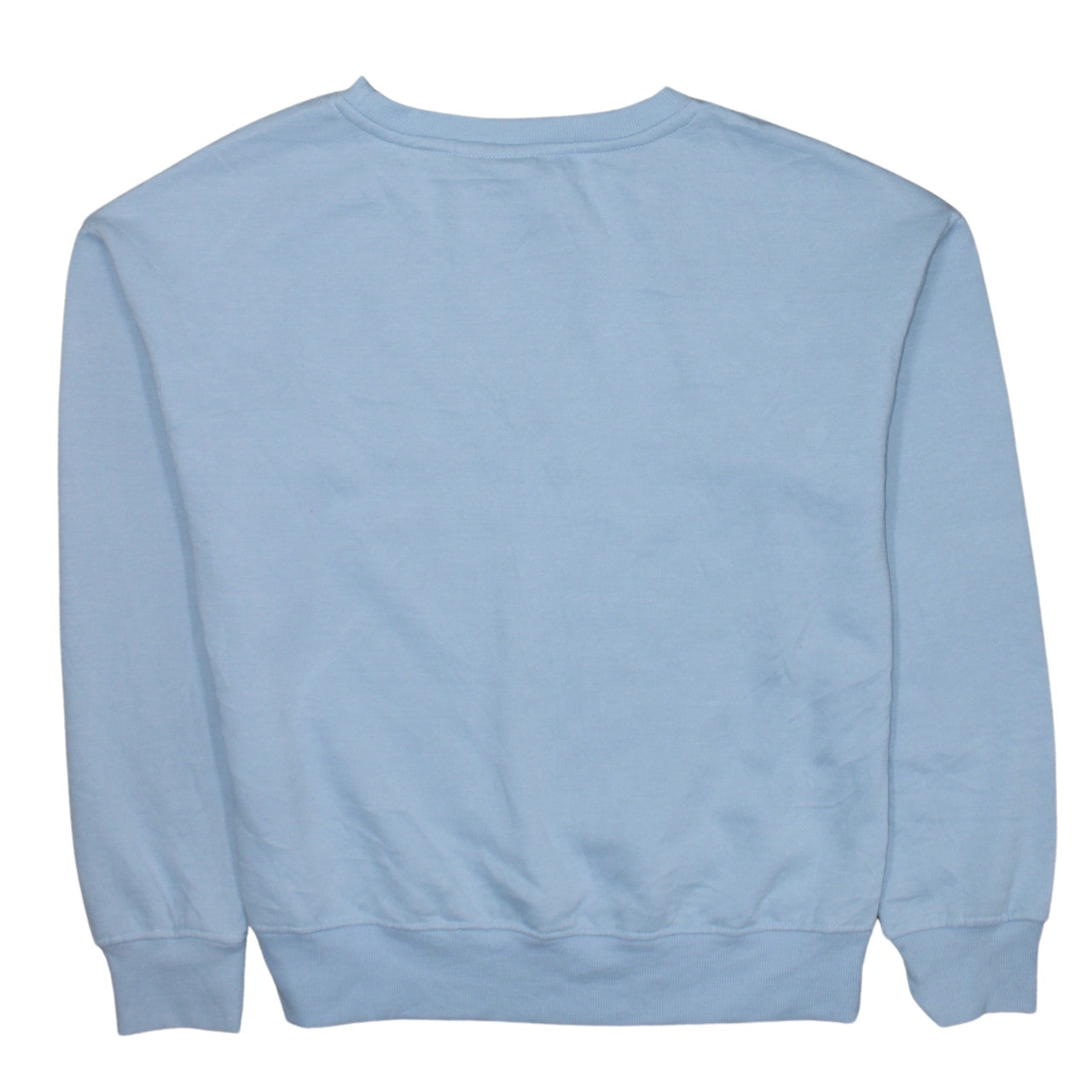 Disney Primark Cares Women Blue XS Pullover Sweatshirt Stitch Winter Theme