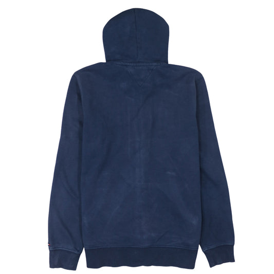 Tommy Hilfiger Men’s Blue Full Zip Hoodie Size L Regular Fit