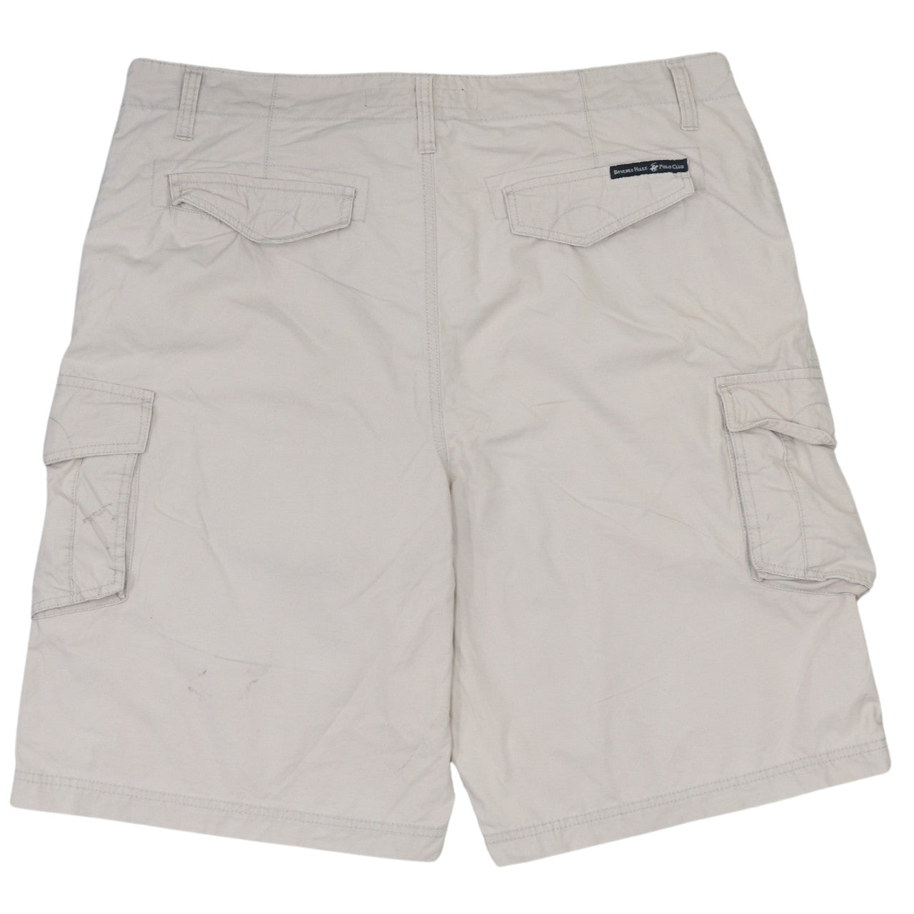 Beverly Hills Polo Club Men's Beige Cargo Shorts Size 40