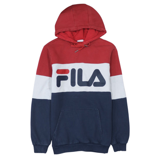 Fila Men's Multicoloured Pullover Hoodie L Regular Fit