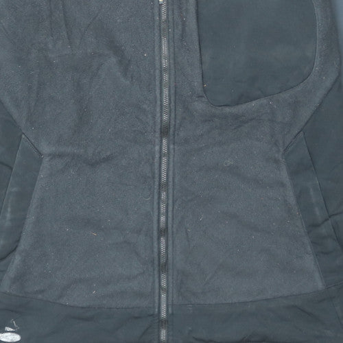 Brand and care label for Adidas Men's Black Softshell Full Zip Jacket L Reflective Sports