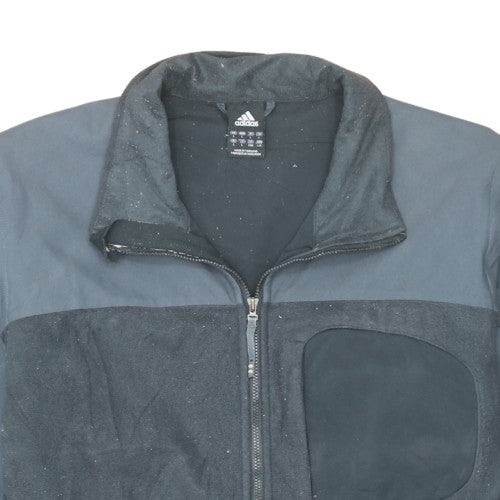 Additional view of Adidas Men's Black Softshell Full Zip Jacket L Reflective Sports