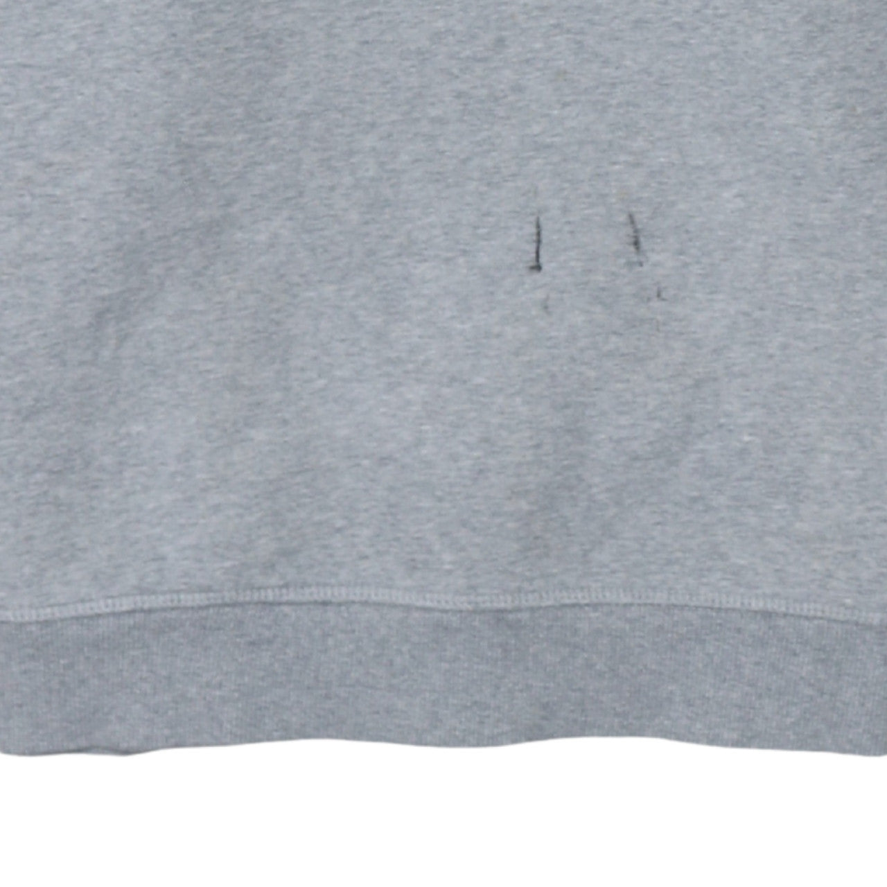 Dickies Men’s Grey 1/4 Zip Fleece Sweatshirt Size L