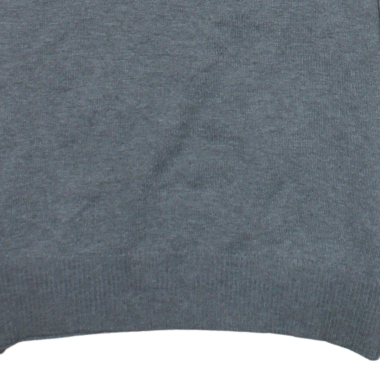 Polo Ralph Lauren Men's Grey V-Neck Pullover Sweatshirt S