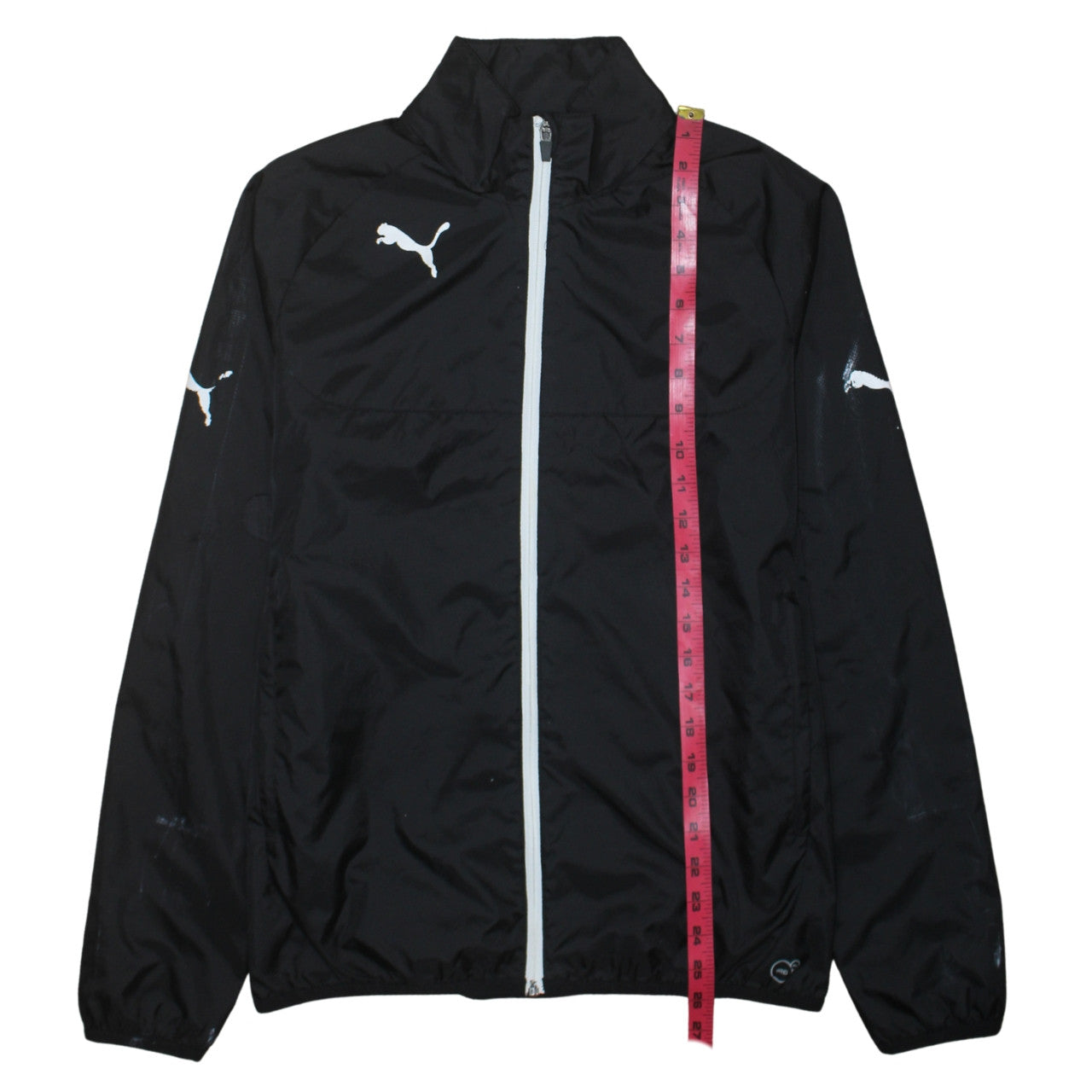 Puma Men's Black 34 Windbreaker Water Resistant Sports Jacket