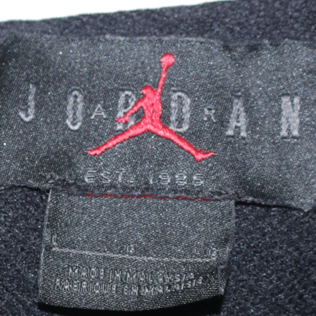 Jordan Men’s Grey Pullover Hoodie L Fleece Kangaroo Pocket