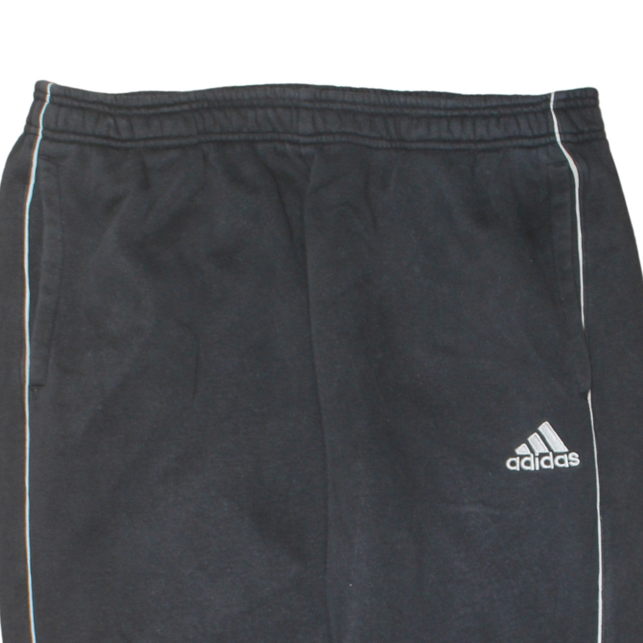 Adidas Men's Black XL Track Pants Fleece Tapered Joggers