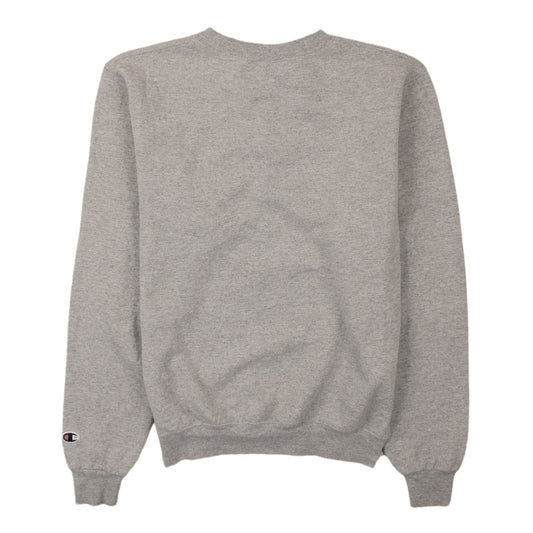 Champion Men's Grey XS Pullover Fleece Sweatshirt Graphic Print