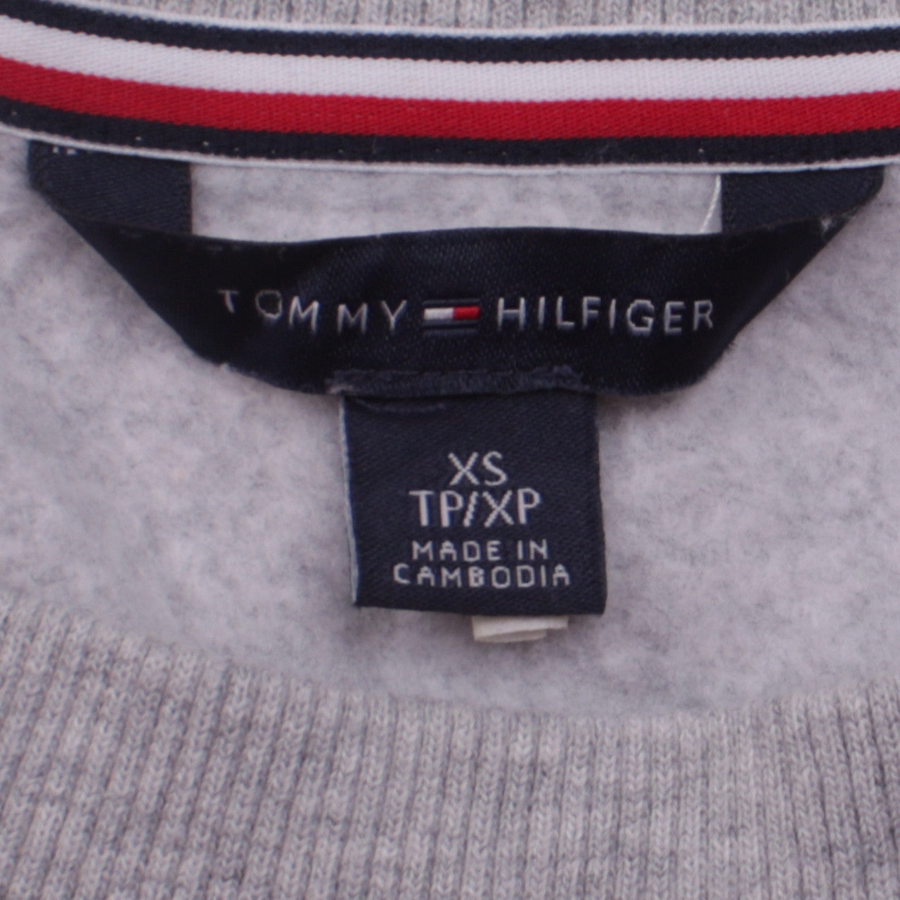 Tommy Hilfiger Women’s Grey XS T-Shirt Dress Casual Jersey