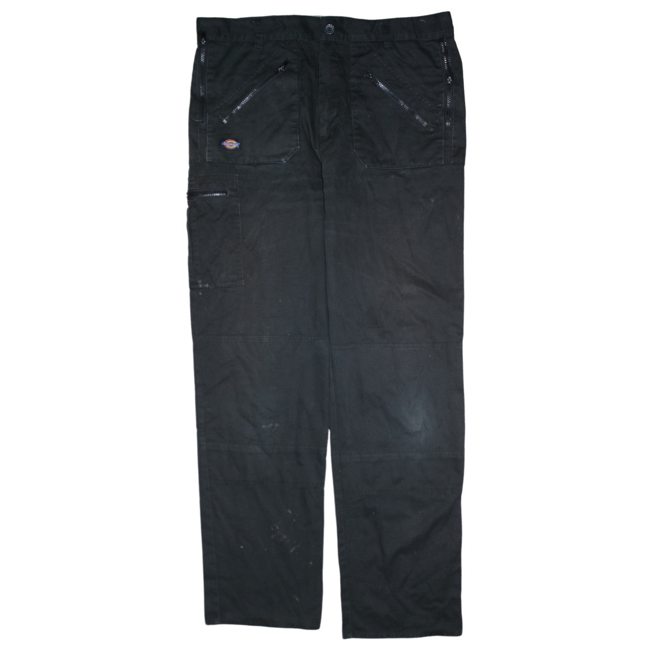 Dickies Men’s Black Redhawk Cargo Work Trousers 39T Regular Fit