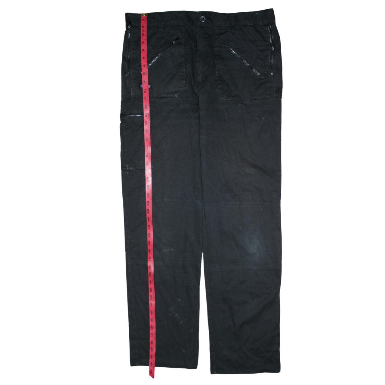 Dickies Men’s Black Redhawk Cargo Work Trousers 39T Regular Fit