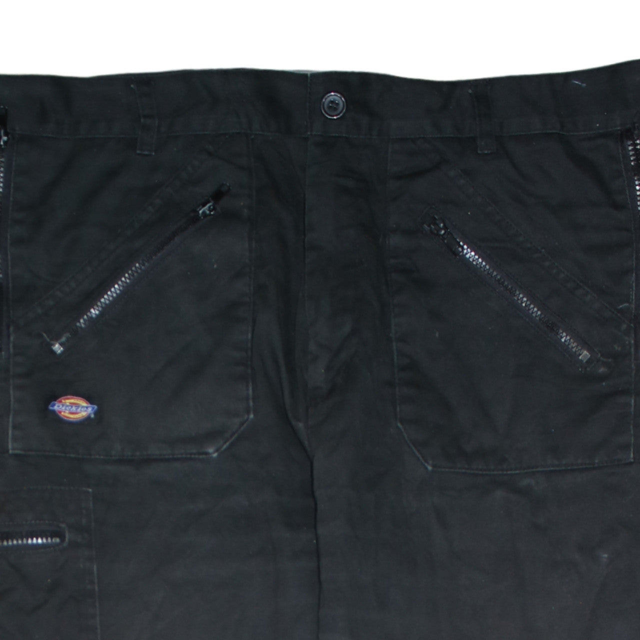 Dickies Men’s Black Redhawk Cargo Work Trousers 39T Regular Fit