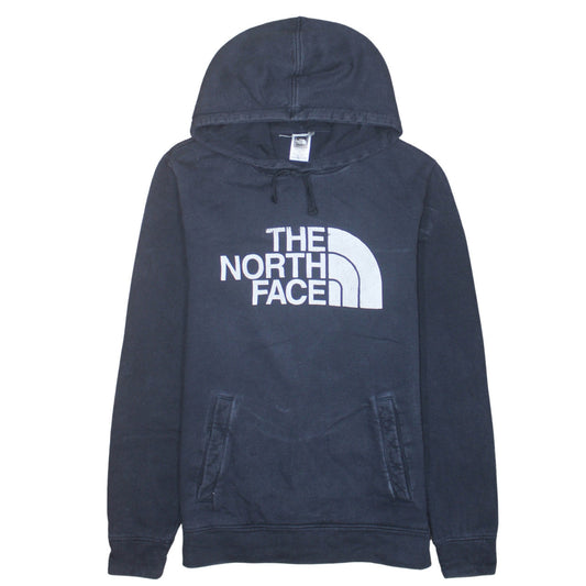 The North Face Men's Black Pullover Hoodie Size M Logo Cotton