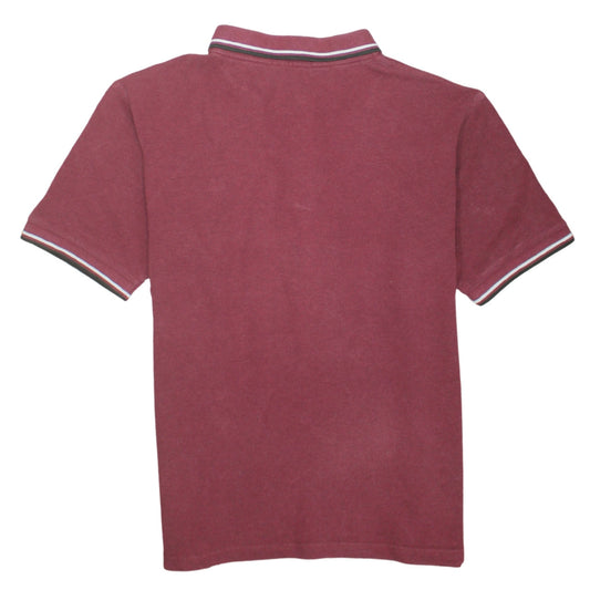 Fred Perry Men's Red Slim Fit Polo Shirt Size 2XL Cotton