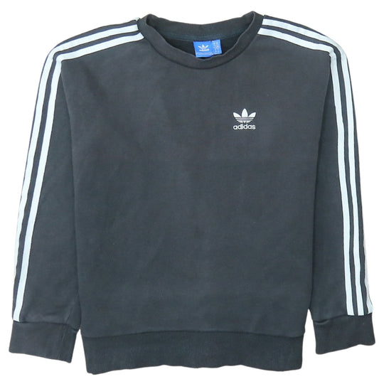 Adidas Women’s Black Crew Neck Pullover Sweatshirt Size 6