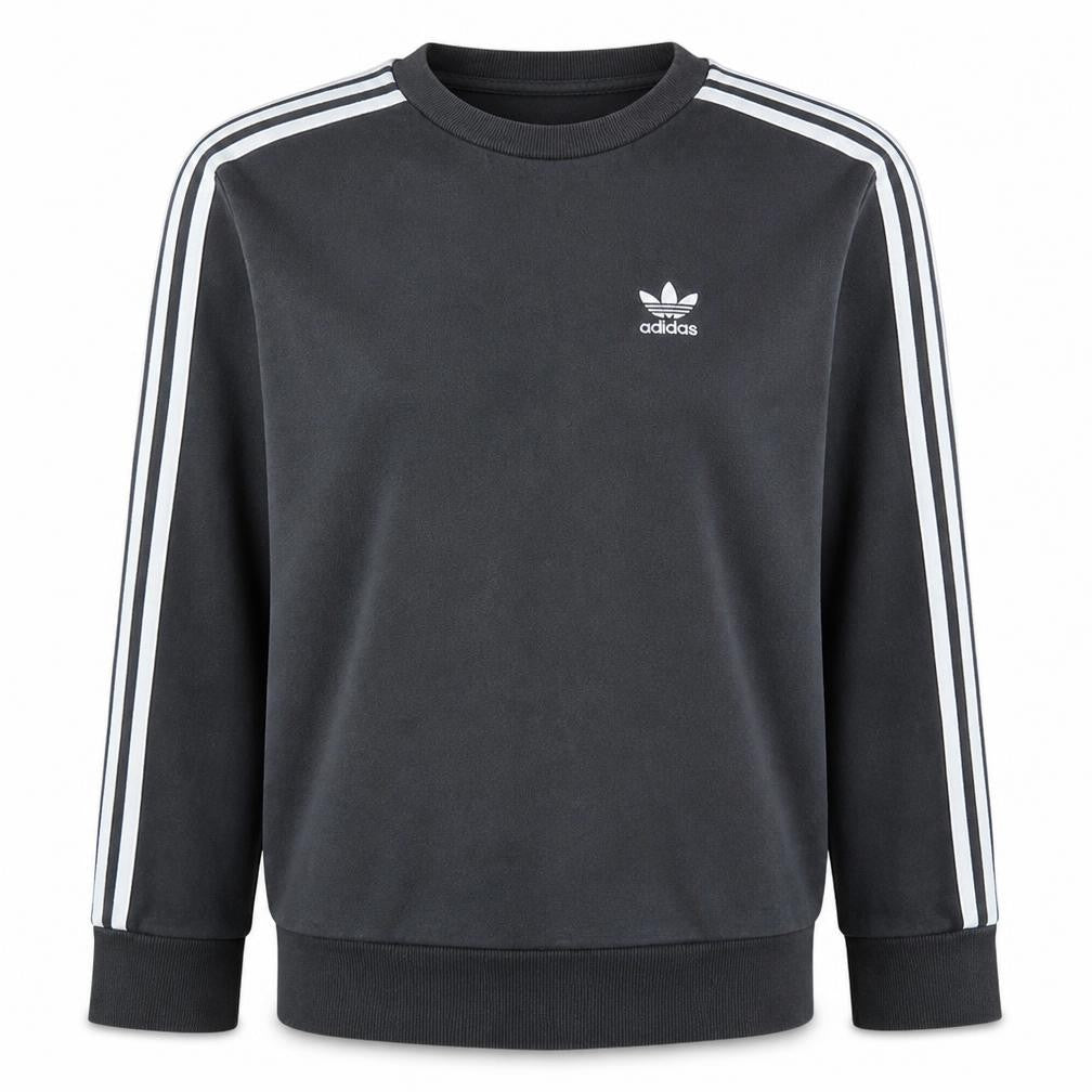 Adidas Women’s Black Crew Neck Pullover Sweatshirt Size 6